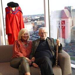It's always good to come home,' says music legend Sir James Galway